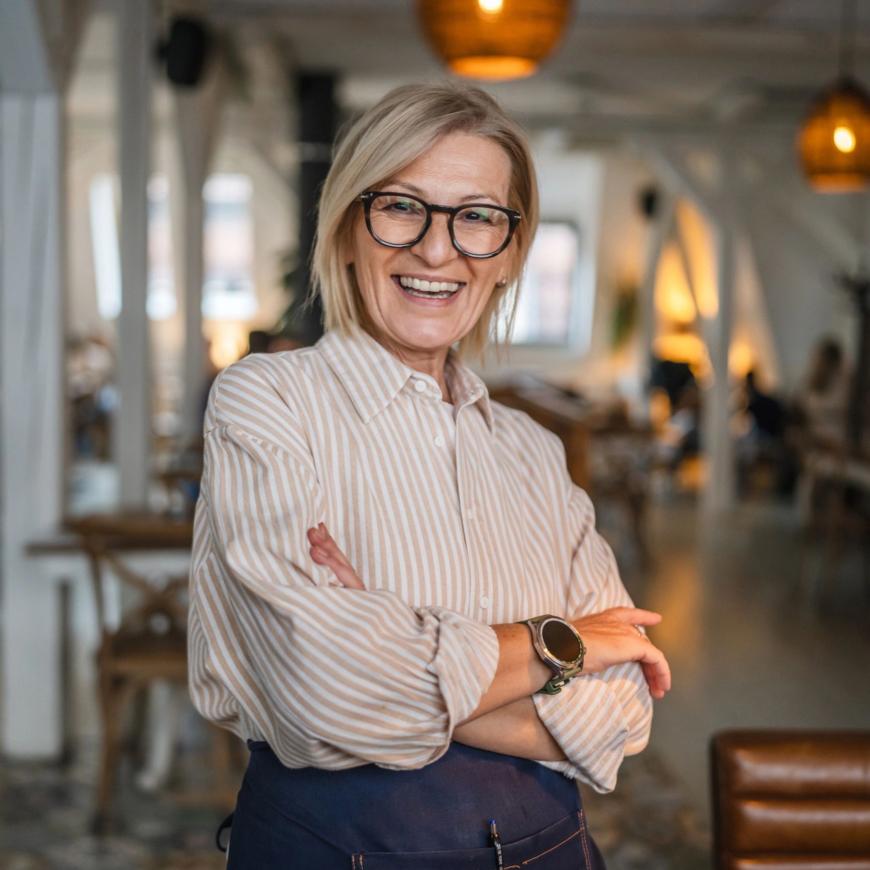 Portrait of a small business owner