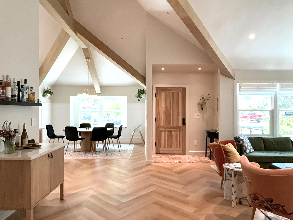 Come home to a warm and luxurious space you can relax in as well as entertain guests comfortably